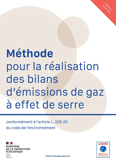 Bilan GES methodology guide