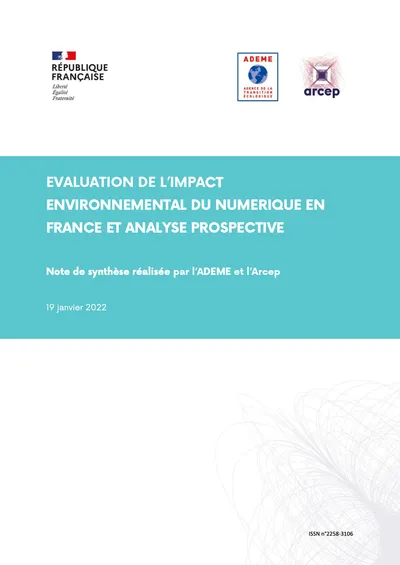 Environmental footprint of digital services in France